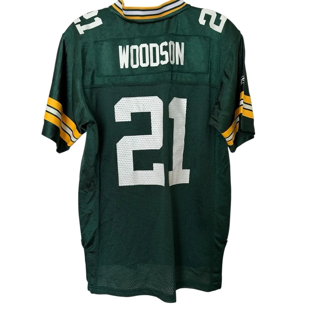 Green Bay Packers Charles Woodson #21 Shirt Jersey - Picture 3 of 7